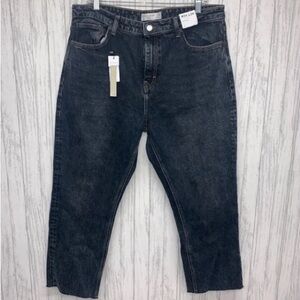 Men's Dark Denim Relaxed Jeans